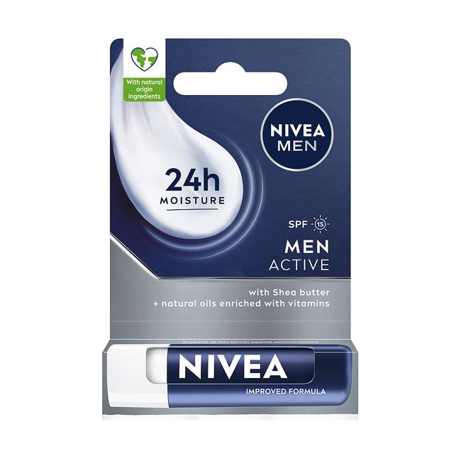 NIVEA LIP MEN lūpų pieštukas, 4,8 g