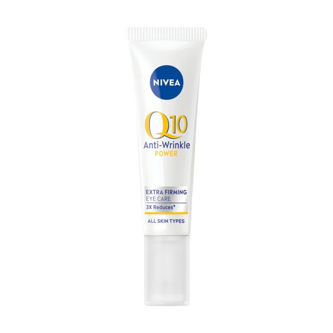 NIVEA Q10 POWER stangrinamasis akių srities kremas nuo raukšlių, 15 ml
