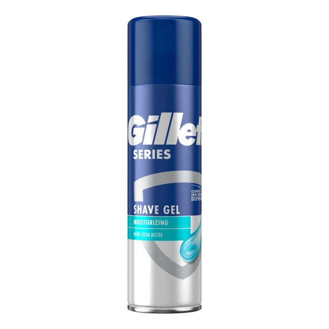 GILLETTE MOISTURIZING skutimosi želė, 200 ml