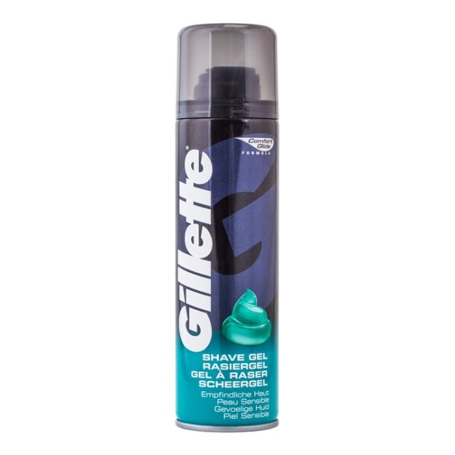 GILLETTE SENSITIVE skutimosi želė, 200 ml