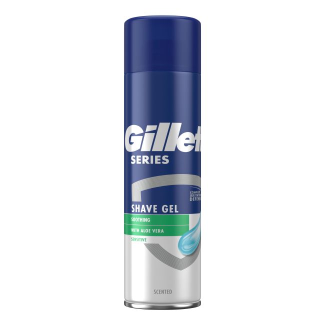 GILLETTE skutimosi želė jautriai odai, 200 ml