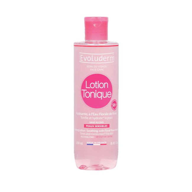 EVOLUDERM SENSITIVE SKINS ROSE veido losjonas, 250 ml