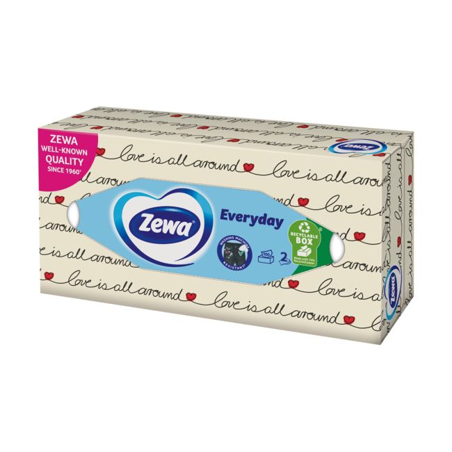 ZEWA vienkartinės servetėlės (100 vnt.)