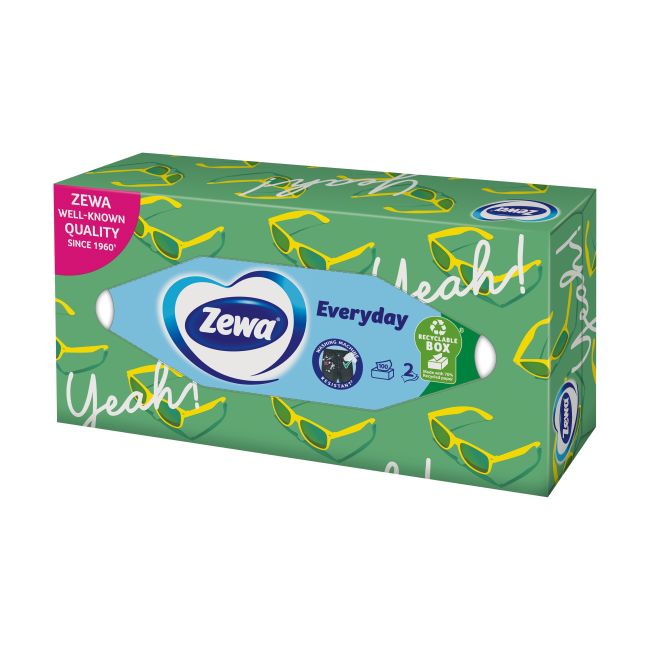 ZEWA vienkartinės servetėlės (100 vnt.)
