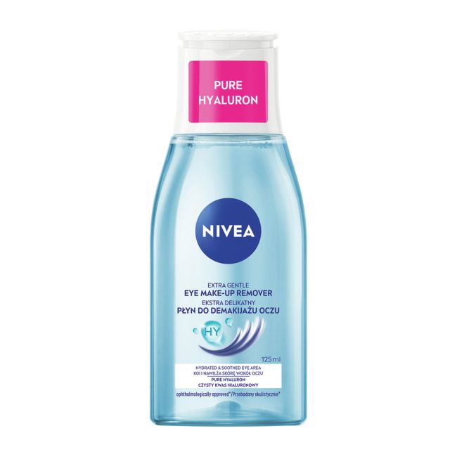 NIVEA dvifazis vandeniui atsparus akių makiažo valiklis, 125 ml