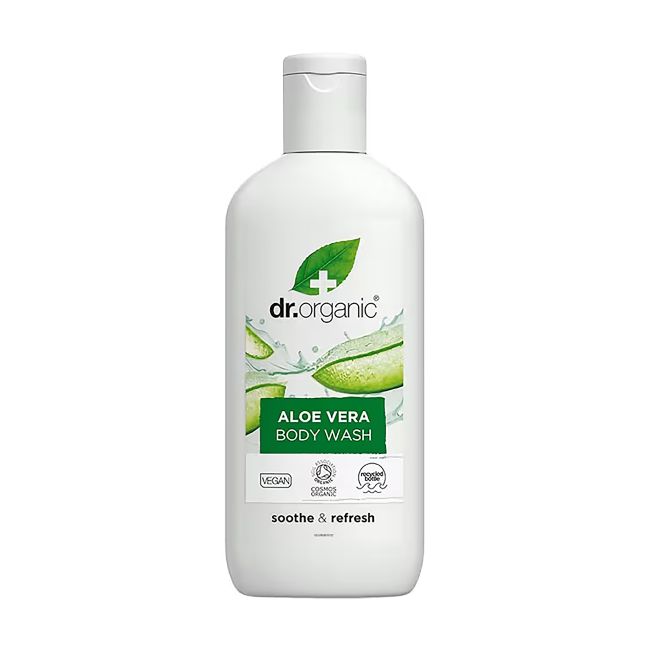DR.ORGANIC ALOE VERA kūno prausiklis, 250 ml