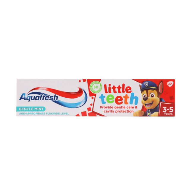 AQUAFRESH LITTLE TEETH 3-5 KIDS vaikų dantų pasta, 50 ml