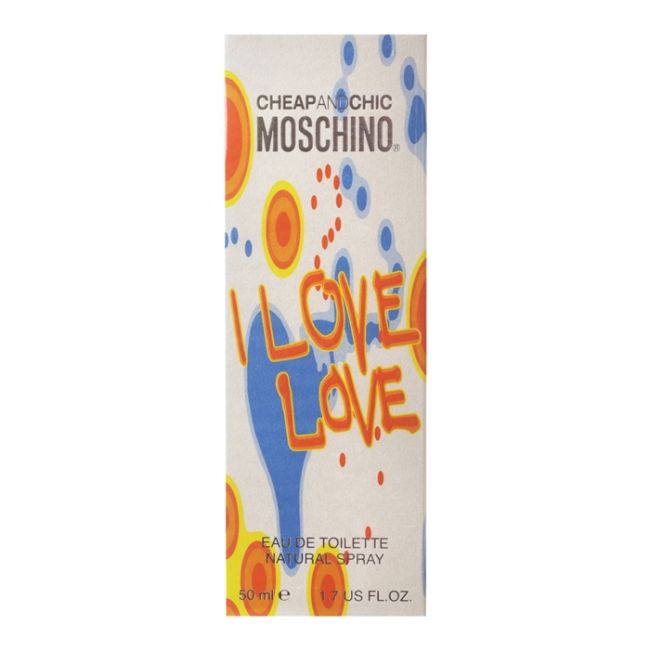 MOSCHINO I LOVE LOVE tualetinis moterų vanduo, 50 ml