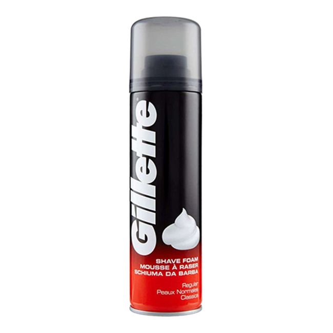 GILLETTE REGULAR skutimosi putos, 200 ml