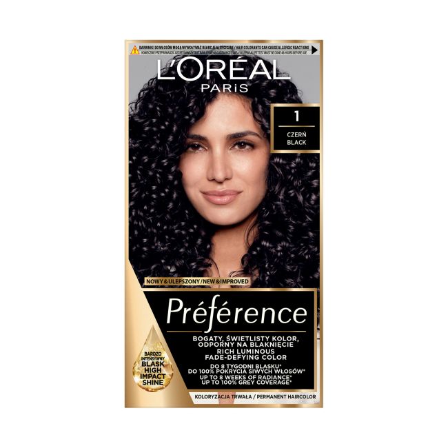 L'OREAL PREFERENCE plaukų dažai