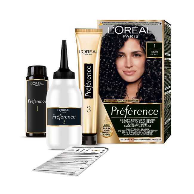 L'OREAL PREFERENCE plaukų dažai