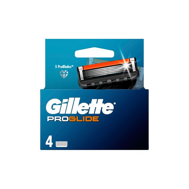 GILLETTE PROGLIDE FUSION skustuvo galvutės (4 vnt.)