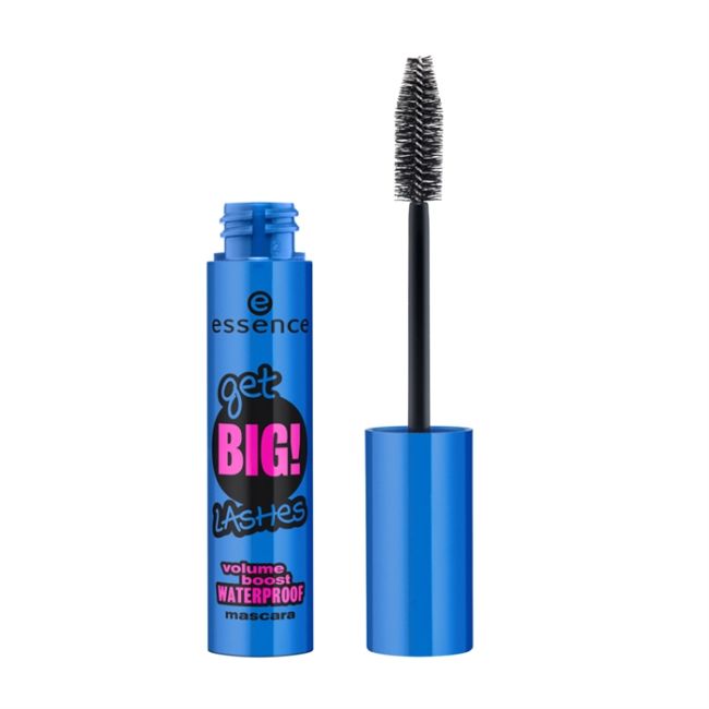 ESSENCE BIG BOOST vandeniui atsparus blakstienų tušas, 12 ml