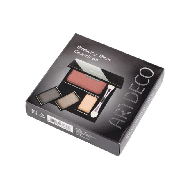 ARTDECO BEAUTY BOX QUADRAT daugkartinio naudojimo dėžutė