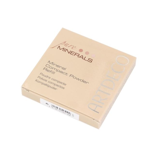 ARTDECO PURE MINERALS mineralinės kompaktinės pudros papildymas, 9 g