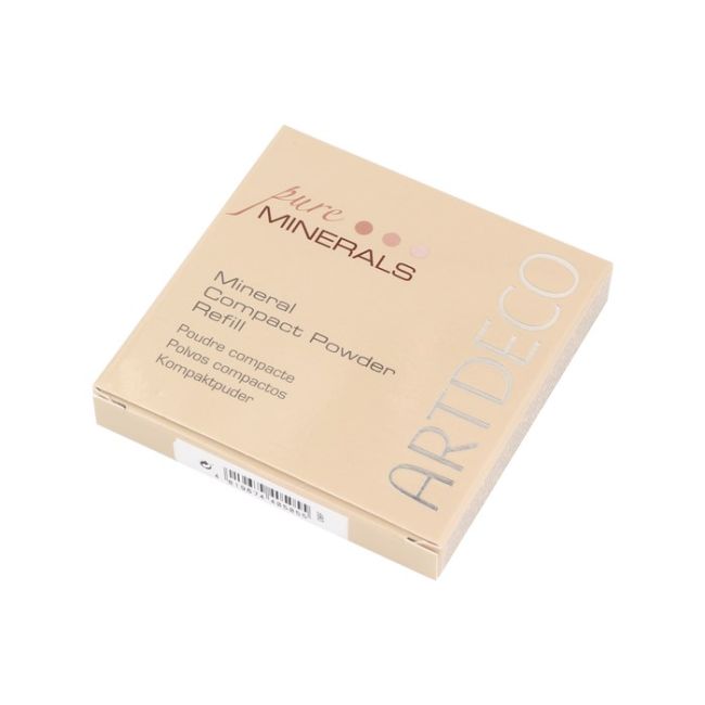 ARTDECO PURE MINERALS mineralinės kompaktinės pudros papildymas, 9 g