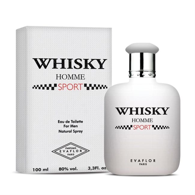 EVAFLOR WHISKY SPORT tualetinis vyrų vanduo, 100 ml