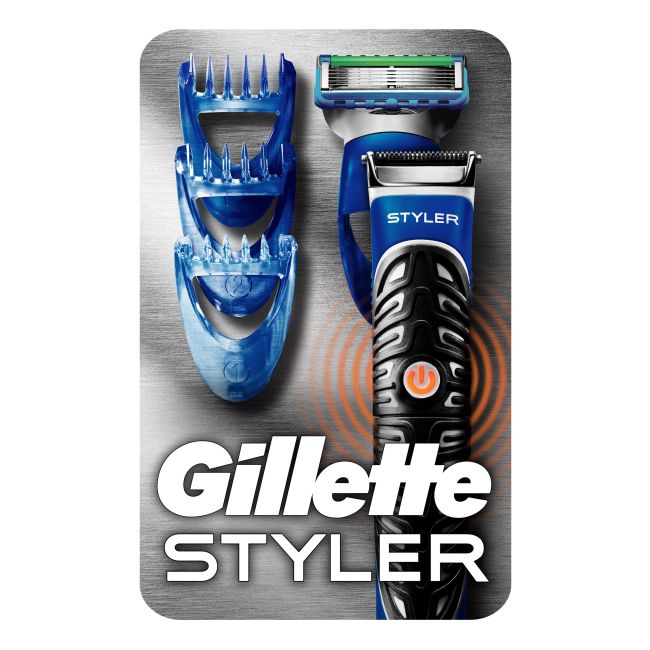 GILLETTE STYLER skustuvas su kirpikliu