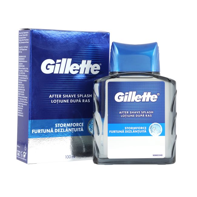 GILLETTE STORMFORCE skystis po skutimosi, 100 ml