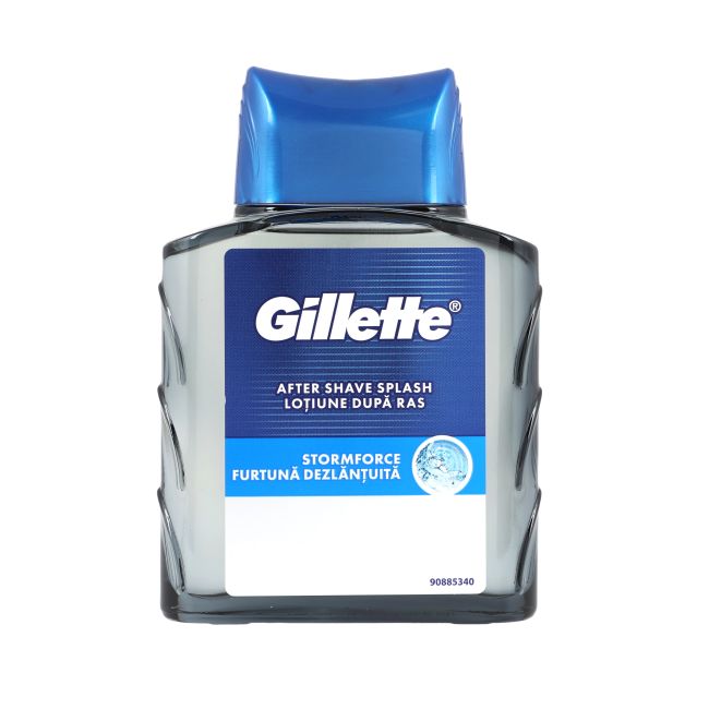 GILLETTE STORMFORCE skystis po skutimosi, 100 ml