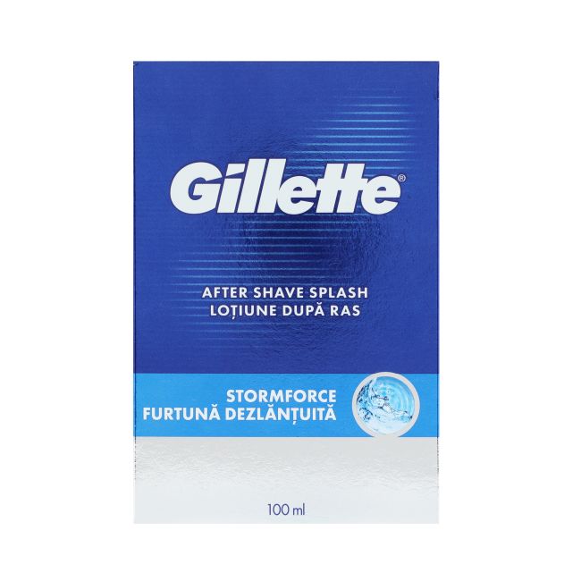 GILLETTE STORMFORCE skystis po skutimosi, 100 ml