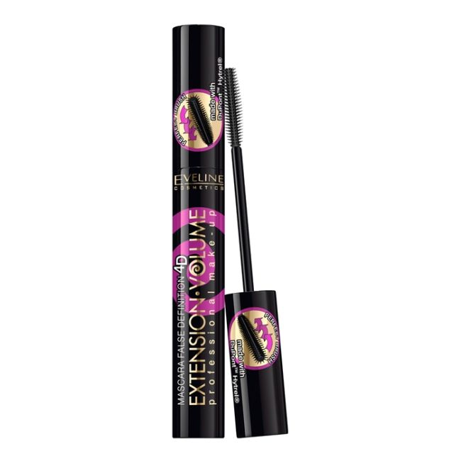 EVELINE EXTENSION VOLUME blakstienų tušas, 10 ml