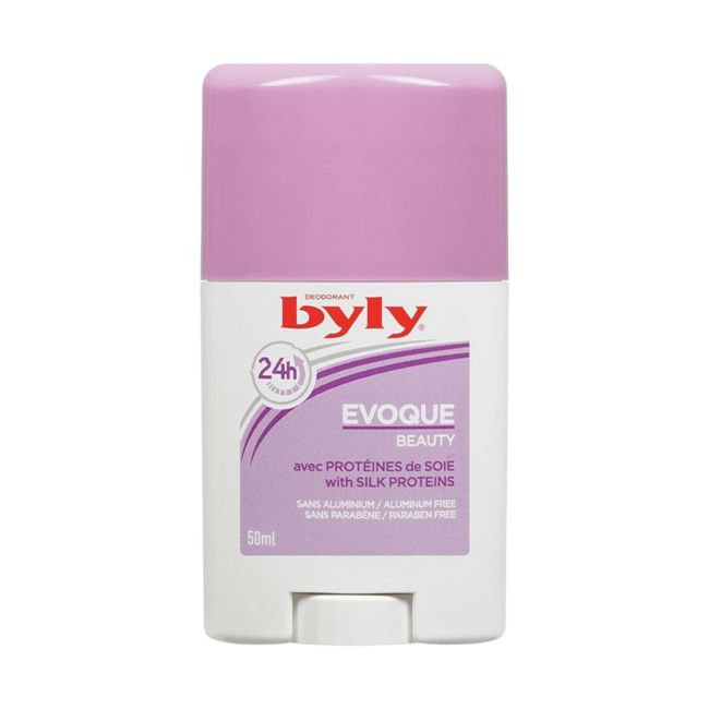BYLY EVOQUE BEAUTY pieštukinis dezodorantas, 50 ml