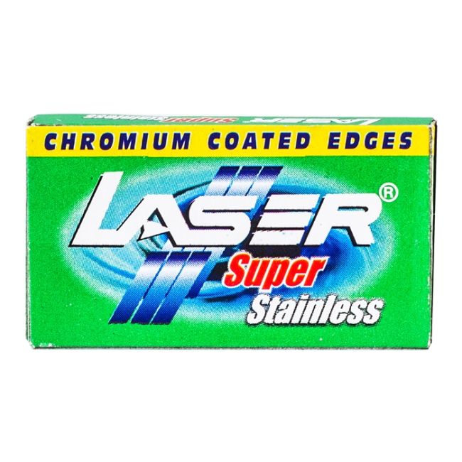 LASER SUPER STAINLESS peiliukai (5 vnt.)