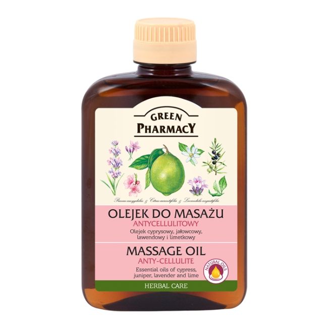 GREEN PHARMACY BODY CARE masažo aliejus, 200 ml