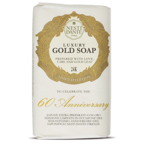 NESTI DANTE LUXURY GOLD SOAP 60 ANNIVERSARY muilas, 250 g