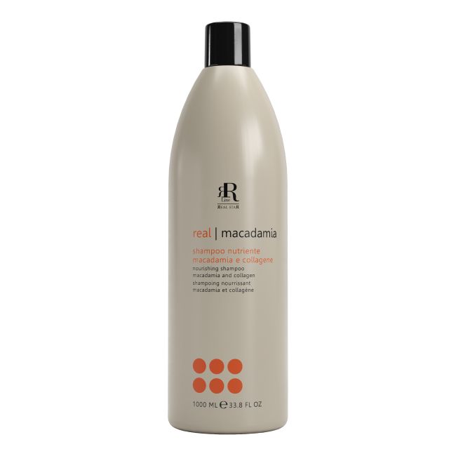 RR LINE MACADAMIA STAR plaukų šampūnas, 1000 ml