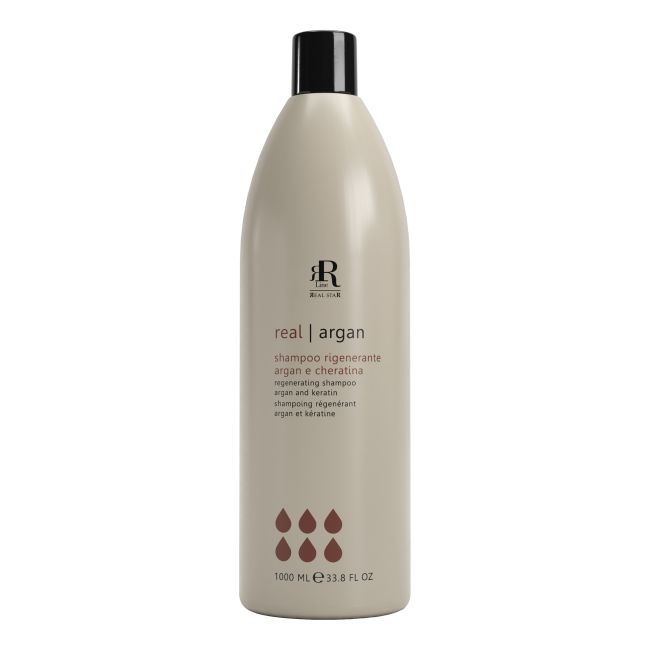 RR LINE ARGAN STAR plaukų šampūnas, 1000 ml