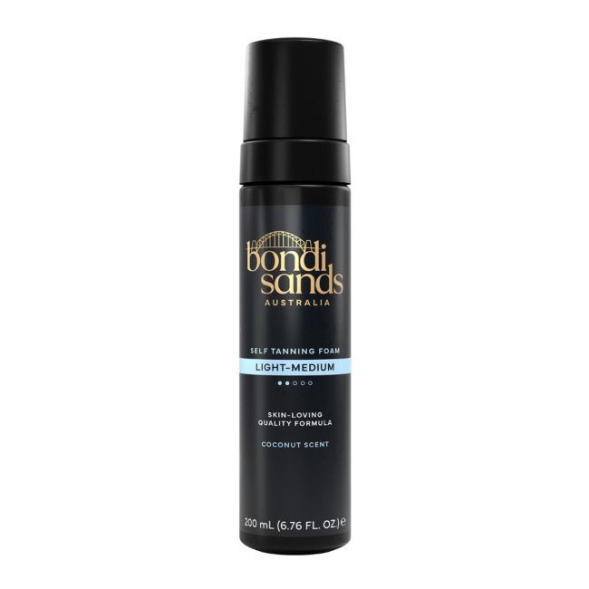 BONDI SANDS LIGHT/MEDIUM savaiminio įdegio putos, 200 ml