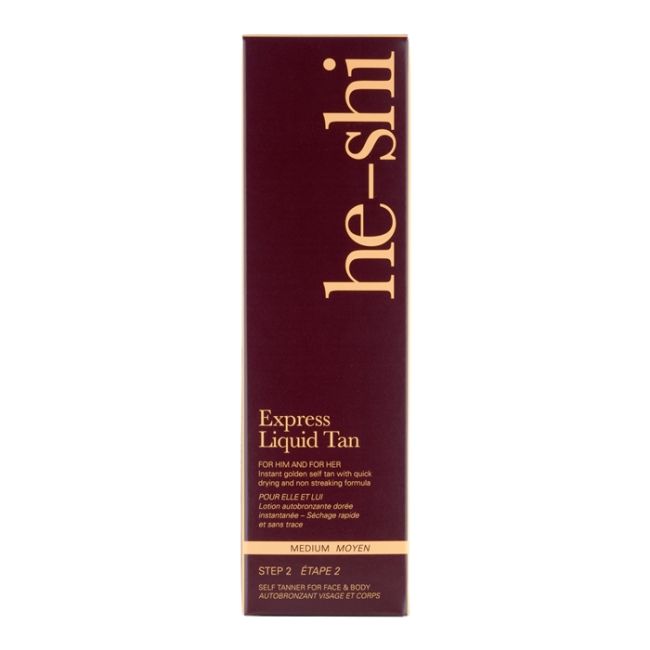 HE - SHI EXPRESS veido ir kūno savaiminio įdegio losjonas, 150 ml
