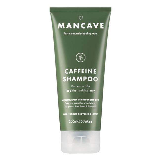 MAN CAVE CAFFEINE plaukų šampūnas, 200 ml