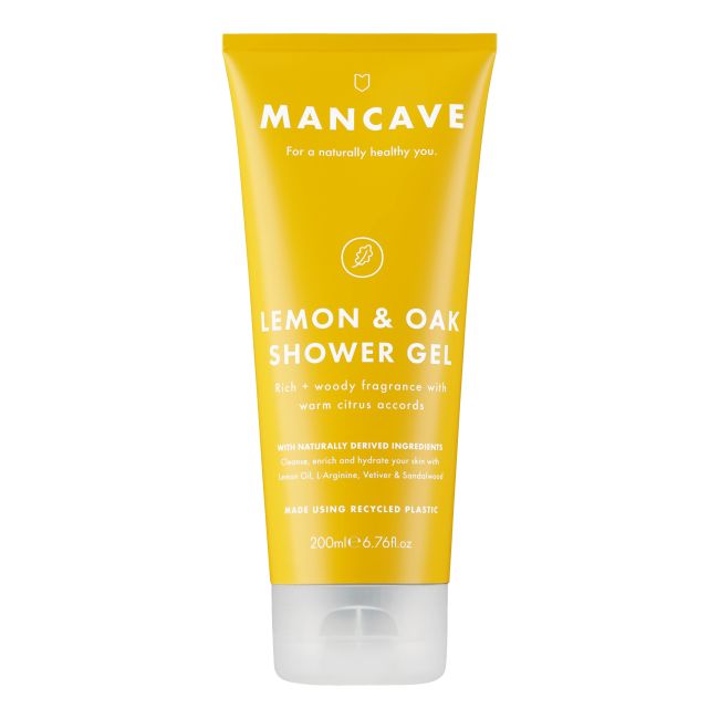 MAN CAVE LEMON & OAK dušo želė, 200 ml
