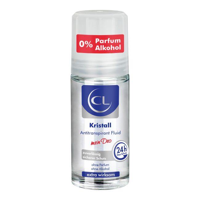 CL DEO - KRISTALL rutulinis dezodorantas, 50 ml
