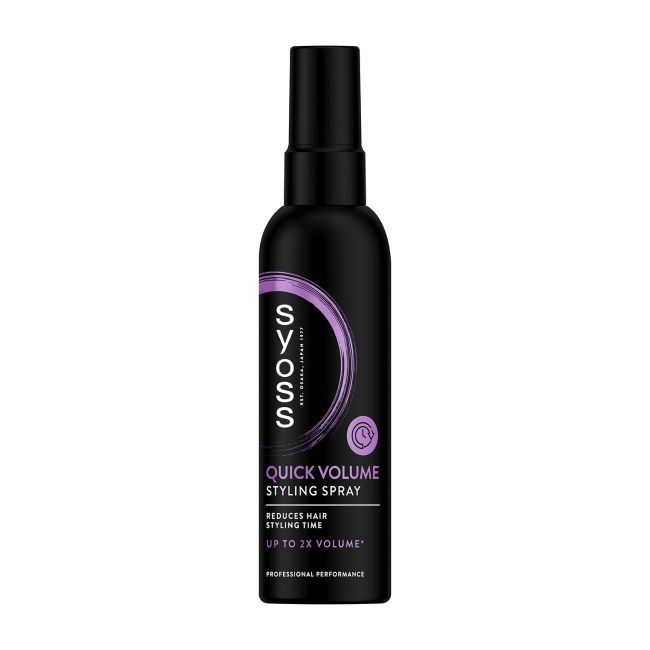 SYOSS QUICK VOLUME plaukų formavimo purškiklis, 150 ml