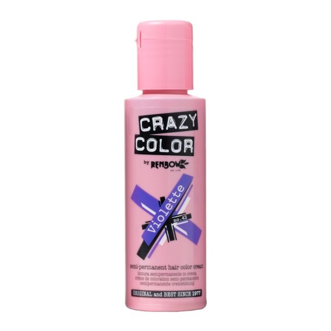 CRAZY COLOR dažomasis plaukų kremas, 100 ml
