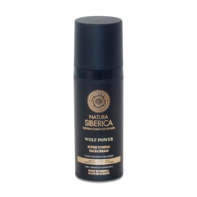 NATURA SIBERICA MEN WOLF POWER vyrų veido kremas, 50 ml