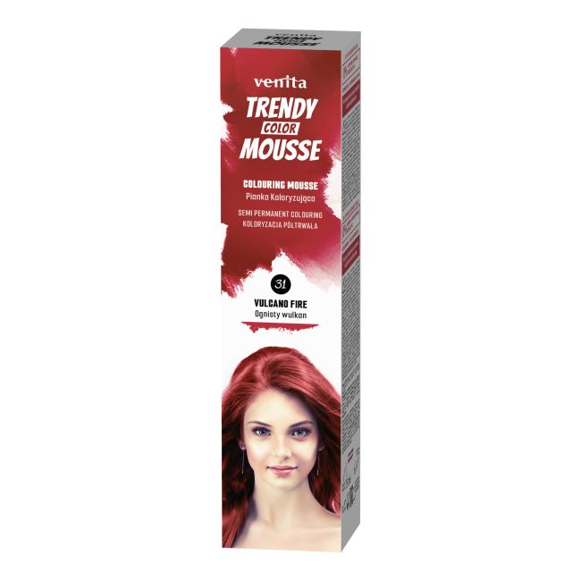 VENITA TRENDY COLOR dažomosios plaukų putos, 75 ml