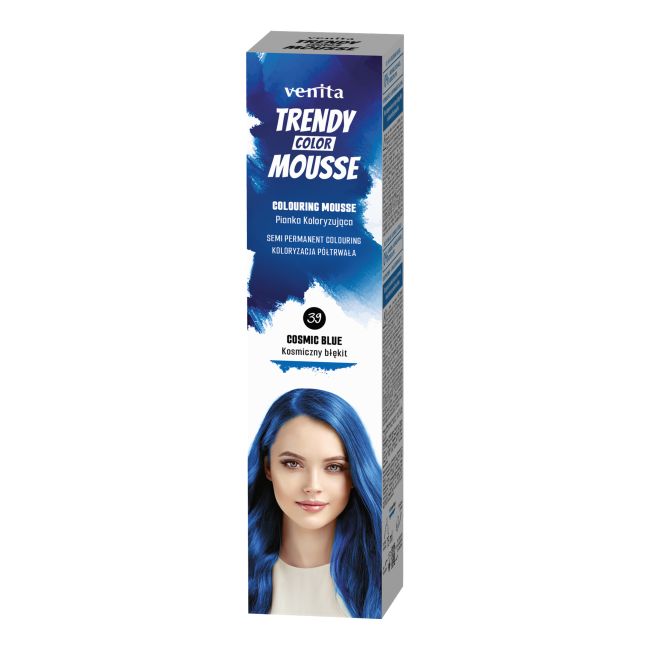 VENITA TRENDY COLOR dažomosios plaukų putos, 75 ml