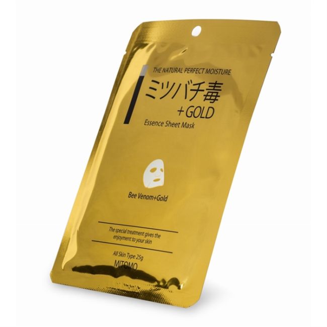 MITOMO BEE VENOM + GOLD veido kaukė, 25 g