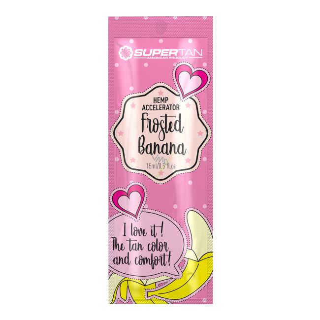 FROSTED & BANANA soliariumo įdegio kremas, 15 ml