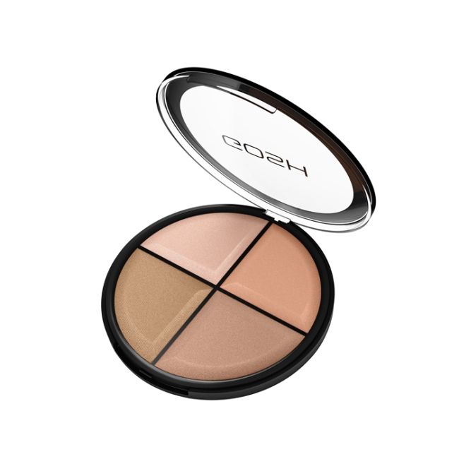 GOSH CONTOUR'N STROBE KIT veido bruožų modeliavimo paletė, 15 g