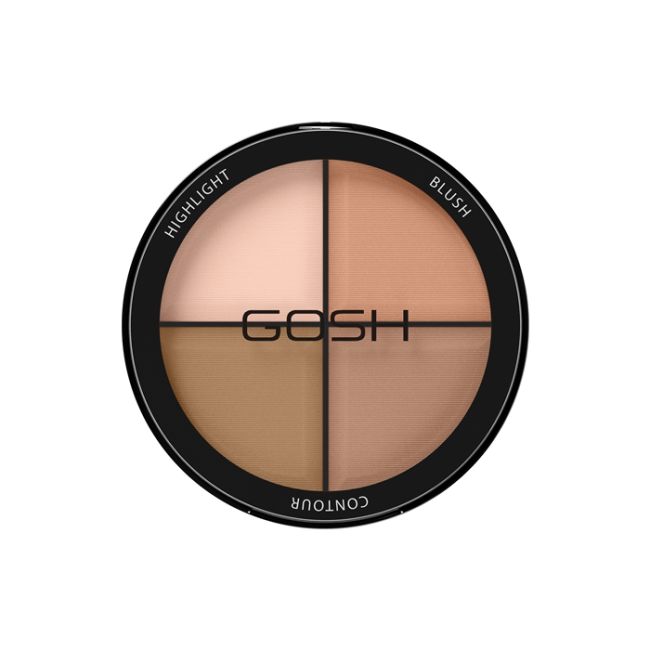 GOSH CONTOUR'N STROBE KIT veido bruožų modeliavimo paletė, 15 g