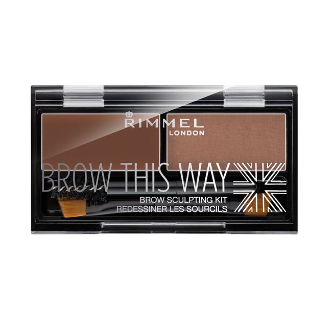 RIMMEL BROW THIS WAY antakių paletė, 1,1 g ir 1,3 g