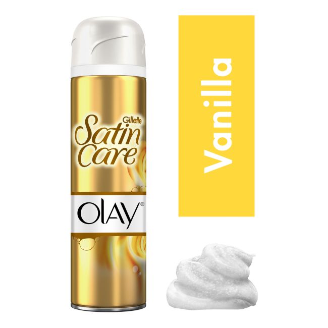 SATIN CARE OLAY VANILLA DREAM skutimosi želė, 200 ml