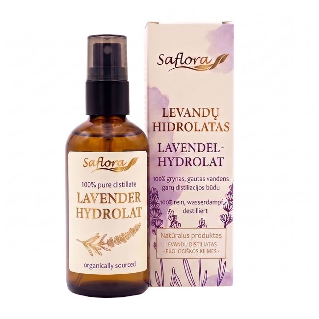 SAFLORA LEVANDŲ hidroalatas, 100 ml