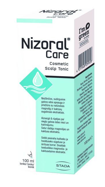 NIZORAL CARE galvos odos tonikas, 100 ml